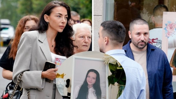 Почернената майка на Сияна се появи за пръв път публично след трагичния инцидент