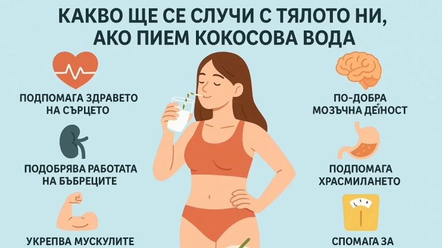 Какво ще се случи с тялото ни, ако пием кокосова вода дълго време: Ползи и ефекти