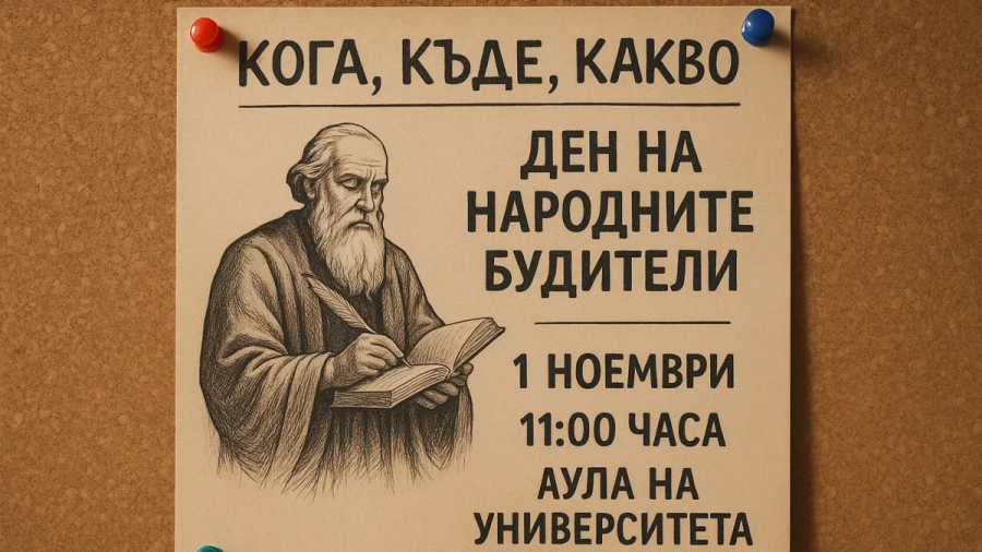 Кога, къде, какво ще има за Деня на народните будители СЪБИТИЯ