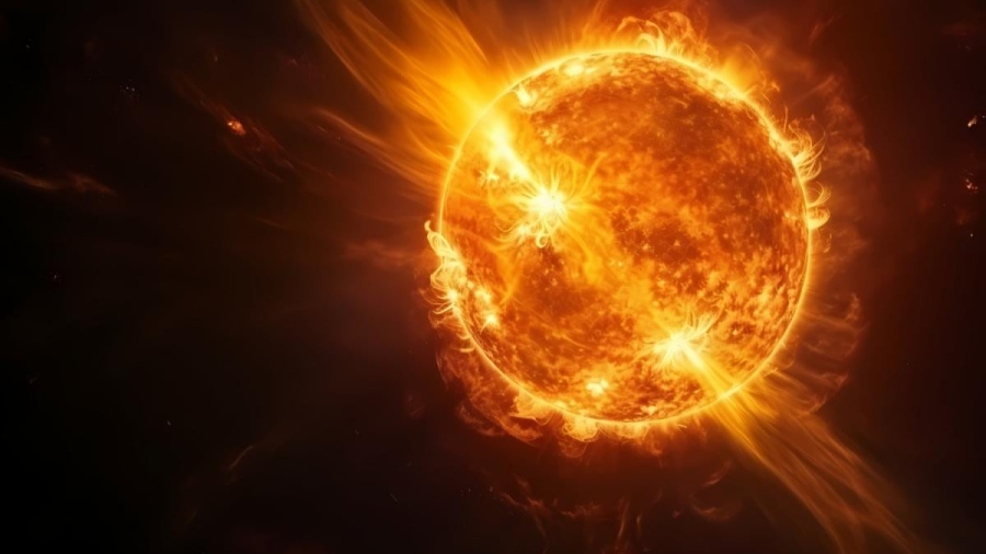 Две слънчеви изригвания едновременно, има вероятност от магнитна буря още на 14-ти