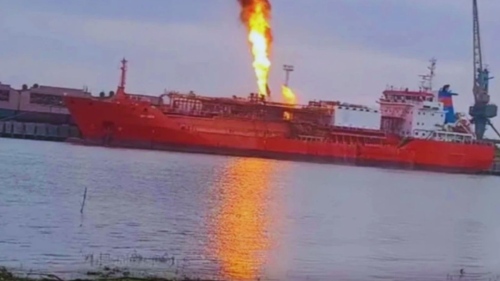 Руски дрон предизвика пожар, стотици са евакуирани от румънско село