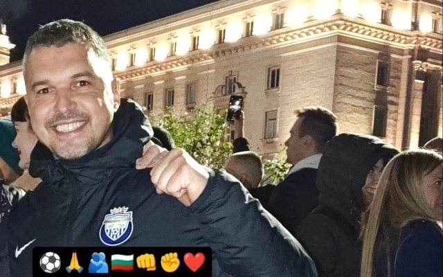 И Божинката на протеста снощи: Нещо в мен каза, че трябва да съм там