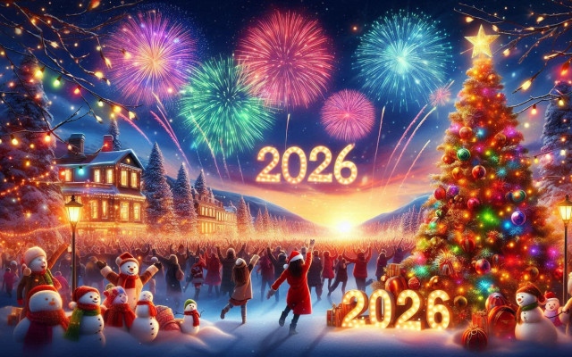 ЧЕСТИТА НОВА ГОДИНА! Щастлива и успешна 2026-а!