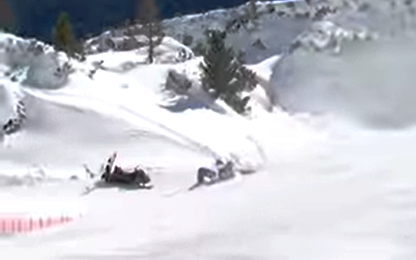 Съкрушително: Линдзи Вон падна брутално, хеликоптер я откара в болница ВИДЕО