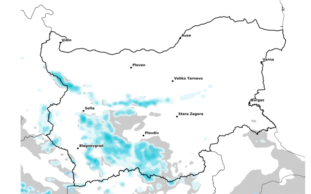 Пролет ли? 25 см сняг по планините, дъжд в низините, намалена видимост на пътя