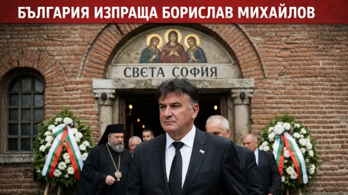 България изпраща Борислав Михайлов в храм "Света София" в събота