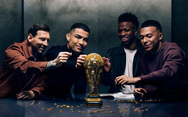 Уникална реклама на "Лего" събра Меси, Роналдо, Винисиус и Мбапе на една маса (ВИДЕО)