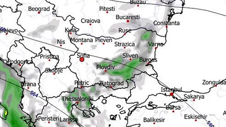 Силен вятър и градушки застрашават Северна България