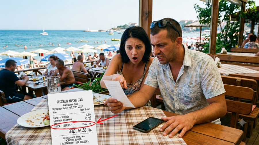 Пореден абсурд на морето! Ресторант цака клиенти с такса "телефон"