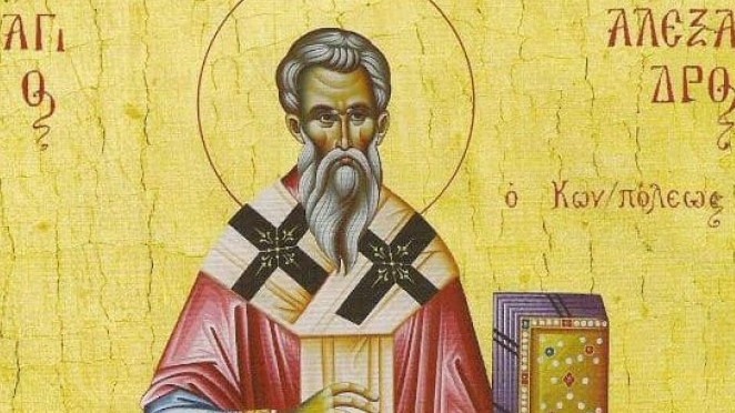 Църквата почита днес Св. Александър Константинополски