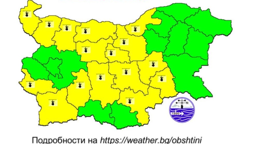 Внимание: Опасно горещо време във вторник – термометърът скача до 38°